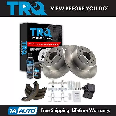 TRQ Rear Brake Pad & Rotor Kit Fits 1968-1991 Mercedes-Benz • $115.95