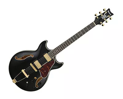 Ibanez AM Artcore Expressionist 6str Electric Guitar Black AMH90BK • $699.99
