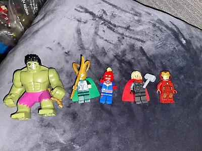 £19.99 • Buy LEGO Super Heroes: Avengers Wrath Of Loki 76152 Figures Inc Giant Hulk
