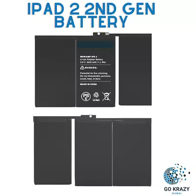 IPad 2 2nd Gen Generation Battery Replacement A1395 A1396 A1397 A1376 • $12.43