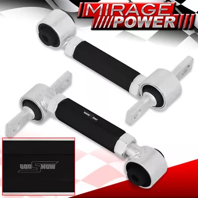 For Civic/CRX/Del Sol/Integra Adj. Rear Alignment Control Arm Camber Kit Black • $29.99