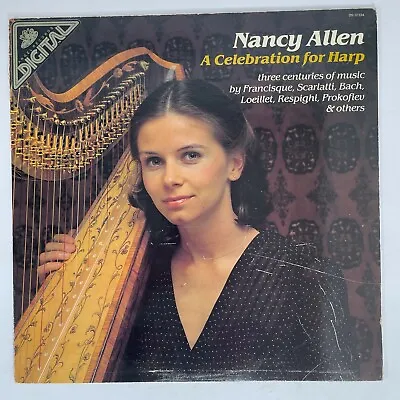 Nancy Allen  ‎– A Celebration For Harp Vinyl LP 1981 Angel – DS 37334  • $14.99