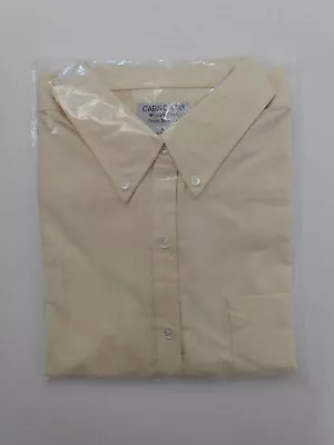 Cabin Creek Wrinkle Free Women's Shirt Size 8 Lemon Dream Oxford New In Bag • £28.91