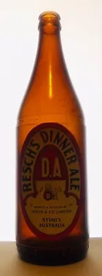 VINTAGE BOTTLE AMBER BROWN BEER  ‘NSW BOTTLE COMPANY’ BOTTLE 26Oz 1946 Label • $27.99