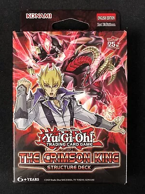 Yugioh The Crimson King Strcture Deck 1st Sealed! • $10.99