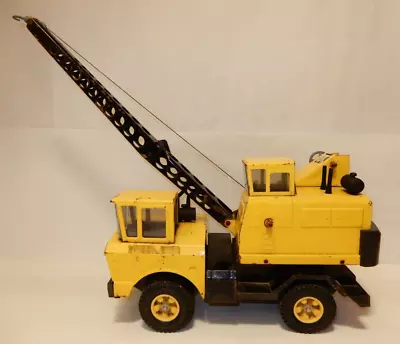 Vintage Pressed Steel Yellow Mighty Tonka Crane • $44.95