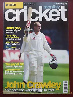 £1.99 • Buy The Wisden Cricketer Magazine  - September 2002 - Cricket - B7640