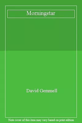 MorningstarDavid Gemmell- 9780712648240 • £3.03