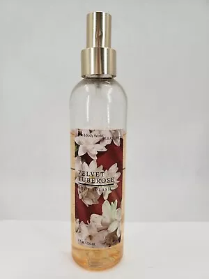 Bath & Body Pleasures Velvet Tuberose 8 Oz Body Splash 80% • $57.99