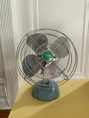 Vintage Wall And Table Zero Fan Works! • $90