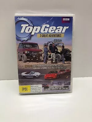 Top Gear Great Adventures South America Romania Bonneville DVD New Sealed R4 • $15.95