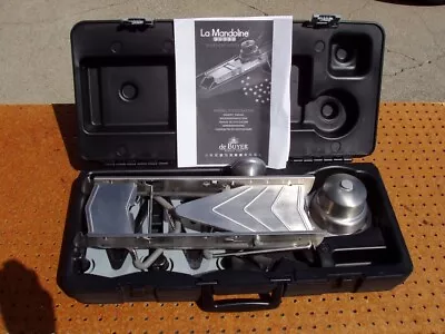 $74.99 • Buy DeBUYER La MANDOLINE V PROFESSIONNELLE PROFESSIONEL MANDOLINE SLICER EXC COND