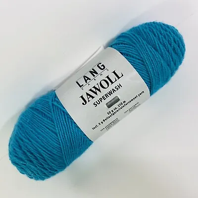 Lang Yarns Jawoll Superwash Sock Weight Yarn 75% Virgin Wool 25% Nylon 83-379 • $7.97