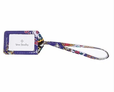 NWT Vera Bradley Romantic Paisley Luggage Tag 22766-K34 • $14.95