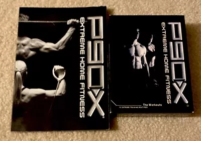 BeachBody P90X Extreme Home Fitness The Workouts DVD Box Set With Book COMPLETE • $20