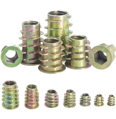 £2.93 • Buy 10PCS/Set Rivet Nut Kit Mixed Zinc Steel Rivnut Insert Nutsert Threaded M6 M8