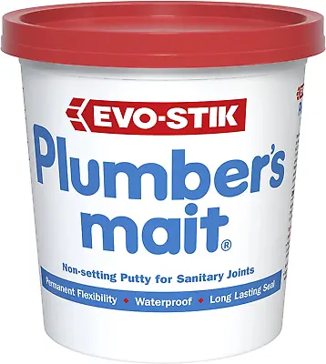 £7.13 • Buy EVO-STIK Plumber's Mait, Non-Setting Putty For Sanitary Joints, Waterproof, 750g