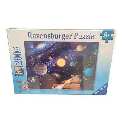 Ravensburger Jigsaw Puzzle 200 XXL Piece Solar System Planets Space Station New • $15