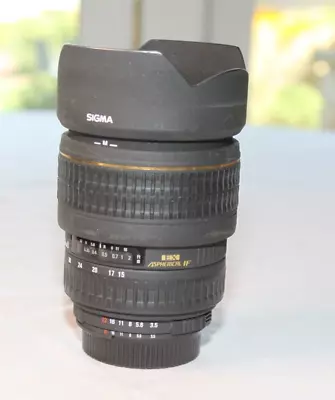 Sigma EX DG Aspherical DF 15-30mm F/3.5-4.5 Lens For Nikon • $159.99