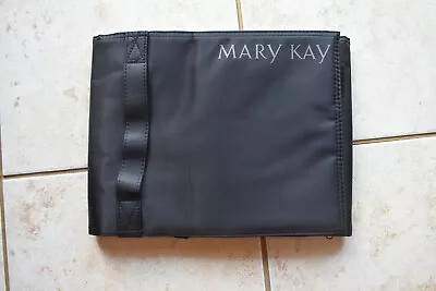 Mary Kay Roll Up Travel Make Up Bag Black With Removable Pouches Hangable EUC • $16.54