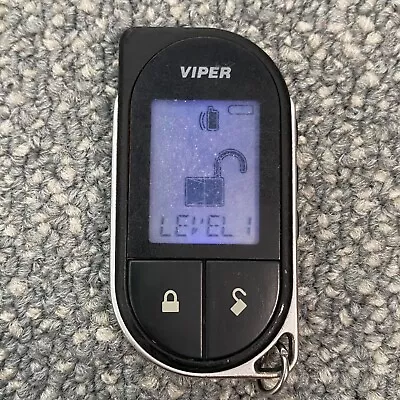 VIPER 7756V EZSDEI7756 LCD Screen Key Fob Remote Keyless Entry Auto Alarm • $79.99