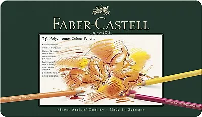 Faber Castell Polychromos Pencils 36 Tin Set • $69