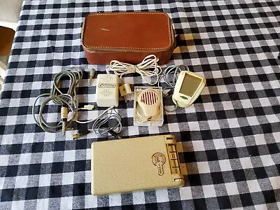 Vintage Minifon P55 Minature Spy Wire Recorder German With Microsphones • $115