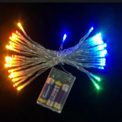 Battery Powered LED Fairy String Lights Lamp Christmas Party Wedding Xmas Decor • $5.37