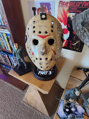 Jason Mask Friday The 13th Part 3 Custom Movie Replica • $167.99