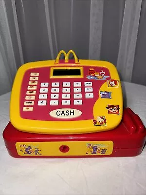 2004 McDonald's Drive Thru Electronic Talking Cash Register Toy Tested Works • $15