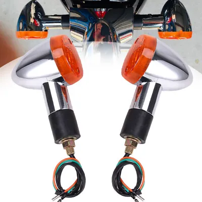 2X Turn Signal Lights For Honda Shadow VT VT1100 VT750 VT600 VF750 Magna 750 • $14.05