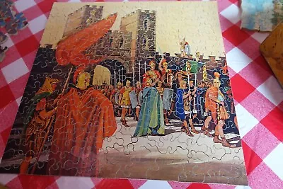 Chad Valley GWR Wood Jigsaw Puzzle 1930s The Romans At Caerleon 200pc Complete • £22.50