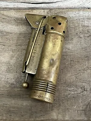 Vintage Lighter Made In Austria Rare Sold AS-IS Untested For Parts Crack In Cap! • $20.40