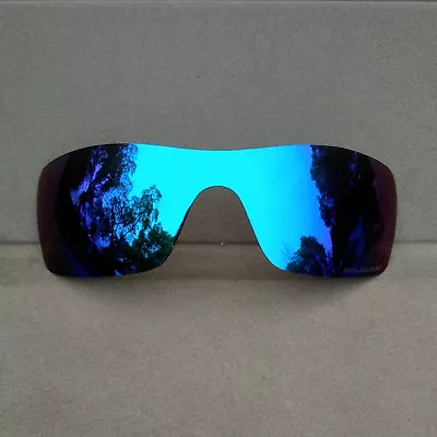 Ice Blue Mirrored Replacement Lenses For-Oakley Batwolf Sunglasses Polarized • $17.99