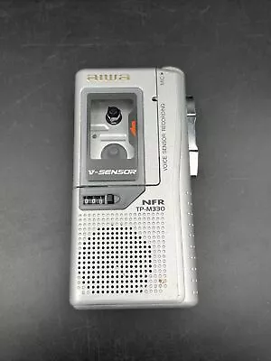 Aiwa TP-M330 Voice Sensor Micro Cassette Recorder - Tested & Working! • $24.99