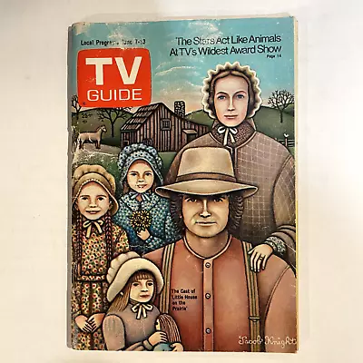 1975 TV GUIDE Little House On The Prairie Michael Landon NY Metro Edition • $9.95