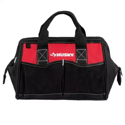 $13.99 • Buy NEW Husky 12 In 4 Pocket Zippered Tool Bag
