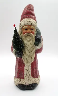 Midwest Of Cannon Falls Bersnickle Santa With Tree And Green Sack • $23.99
