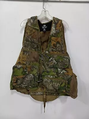 Mossy Oak Obsession Camo Fishing/hunting Vest With Padding/attached Cushion • $9.99