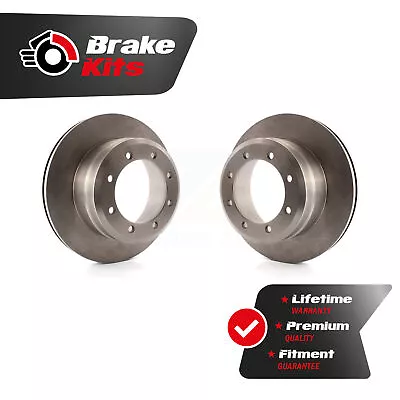 Rear Brake Rotors Pair For 2005-2012 Ford F-350 Super Duty With Dual Wheels • $149.32