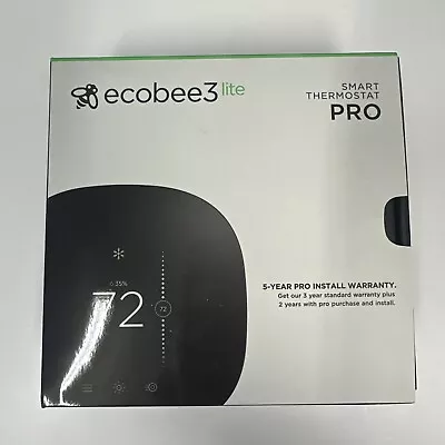 Ecobee 3 Lite Smart Thermostat Pro Black • $125