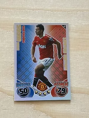 Match Attax Extra 2010/11 10/11 Ryan Giggs Limited Edition No L6 • £3.95