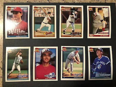 1991 Topps Baseball Cards 9-462 You Choose Mlb Card Vintage Free Shipping • $0.99