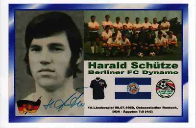 £3.43 • Buy Harald Schütze - BFC Dynamo; GDR-A