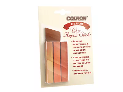  Ronseal Colron Wax Sticks (Pack 3) RSLCWS • £12.18