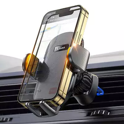 Car Phone Holder Mount Vent Grip Lock System 360° Rotation For IPhone Samsung • $23.95