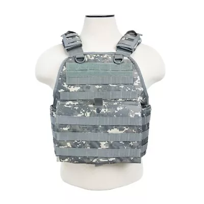 NcSTAR 2924 Tactical MOLLE PALS Modular Plate Carrier Adjus Vest M-2XL For 10X12 • $59.47