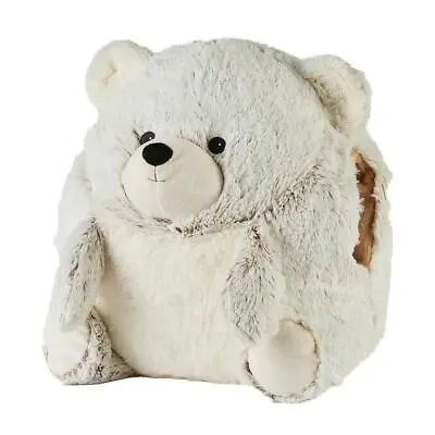 Microwavable Heat Pack Handwarmer Marshmallow Bear Plush Cuddly Lavender Scented • £23.99