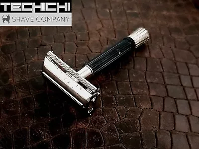 Gillette Black Handle Super Speed Vintage Double Edge Safety Razor - Y2 1978 • $13