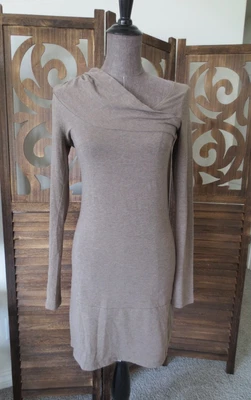 $14.99 • Buy Lole Sexy Athleisure L/S Asymmetrical Neckline Knit Dress - XS / S